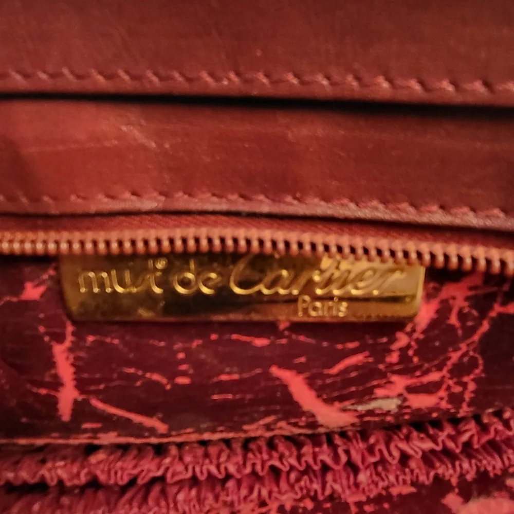 Cartier Authentic Leather Clutch Bag - Picture 8 of 9